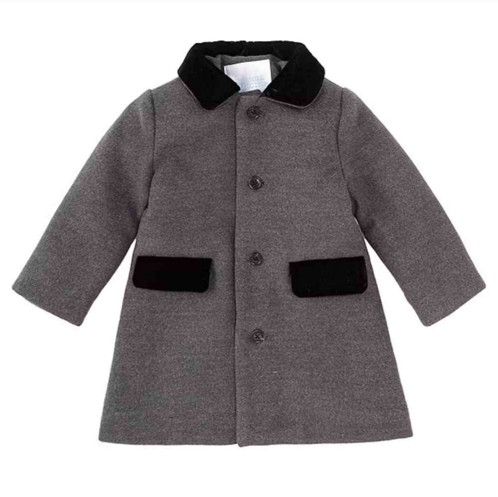 Edgehill Collection Baby Boy 12-24 Months Long Sleeve Button Front Dress…